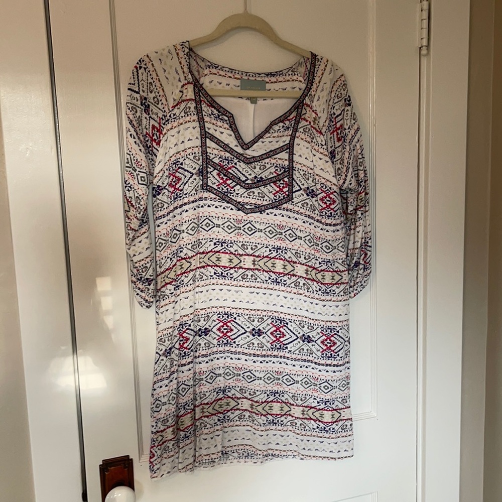 Skies Are Blue Shift dress, Size Medium